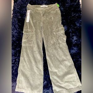 Never worn, brand new velvety lined pants with a smooth outside texture.